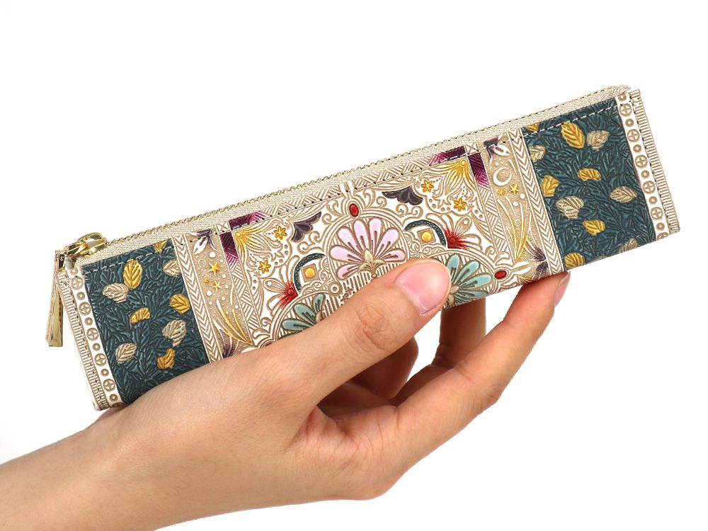 Golden Tapestry Pen Case