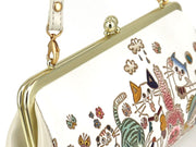 Cats GAMAGUCHI Clasp Clutch Purse