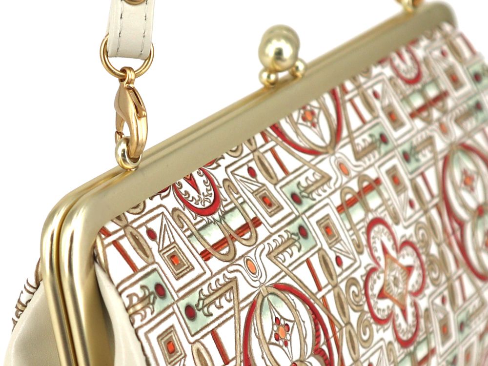 Miyabi (Red) GAMAGUCHI Clasp Clutch Purse