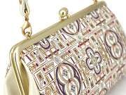 Miyabi (Purple) GAMAGUCHI Clasp Clutch Purse