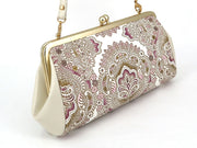 Antique Lace (Pink) GAMAGUCHI Clasp Clutch Purse