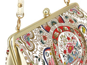 KARAKO - Chinese Dolls GAMAGUCHI Clasp Clutch Purse