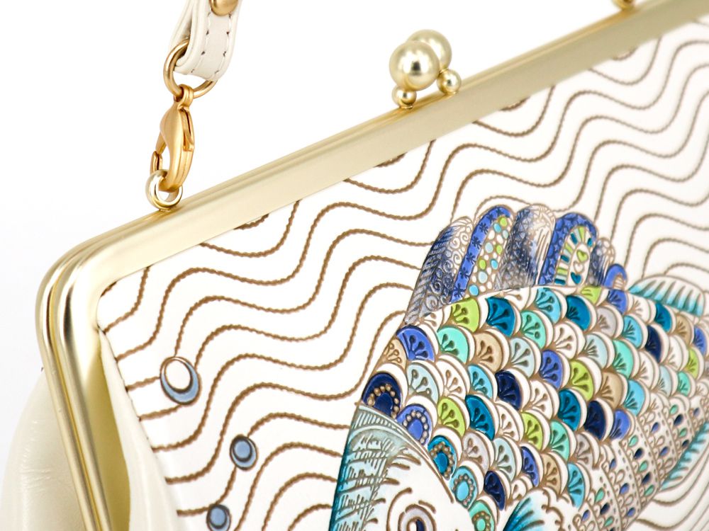 The Fish GAMAGUCHI Clasp Clutch Purse