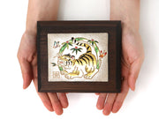 Chinese Zodiac: Tiger Decorative Plaque (Small)
