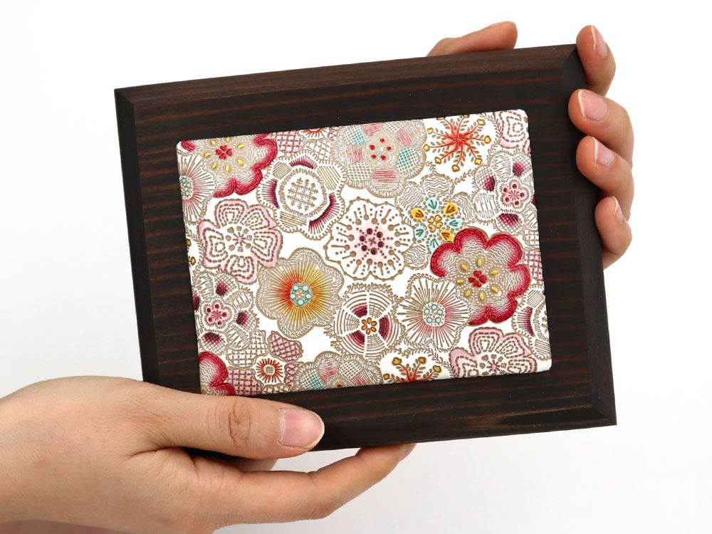Spring Bloom (Red) Decorative Plaque (Large)