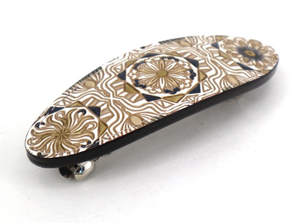 Carreau (Black) Hair Clip