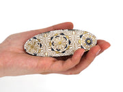 Carreau (Black) Hair Clip