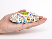 Peacock Hair Clip