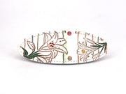 White Lilies Hair Clip