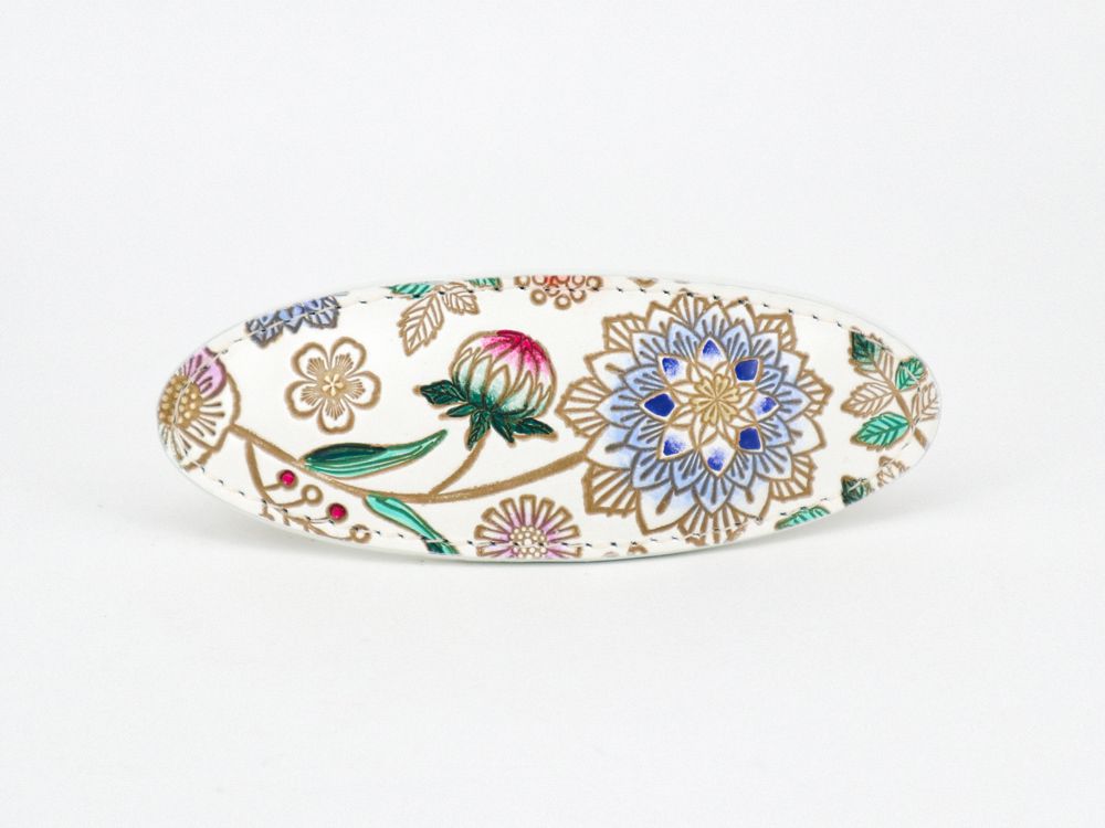 Dahlia (Cobalt Blue) Hair Clip