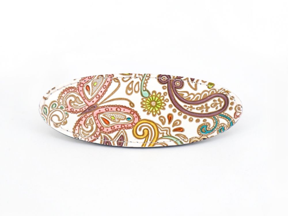 Paisley Hair Clip