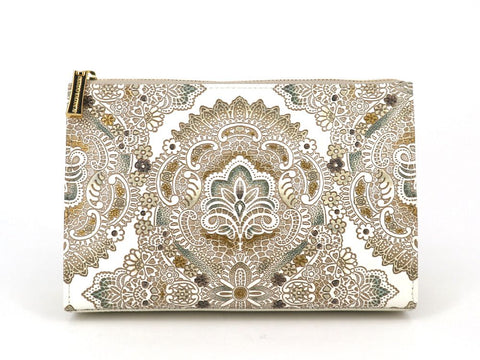 Antique lace (Green) Pouch