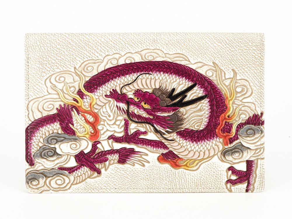 Dragon God (Wine) Passport Case