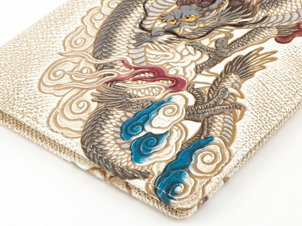 Dragon God (Gray) Passport Case