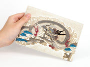 Dragon God (Gray) Passport Case