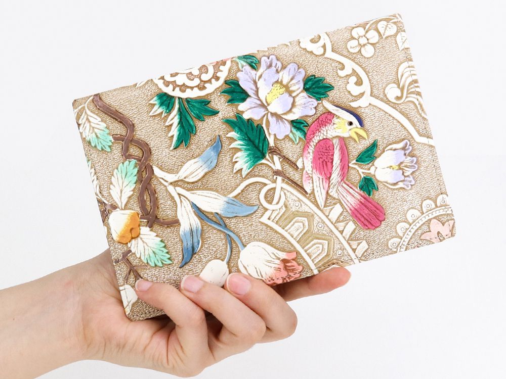 Pink Parrot Passport Case