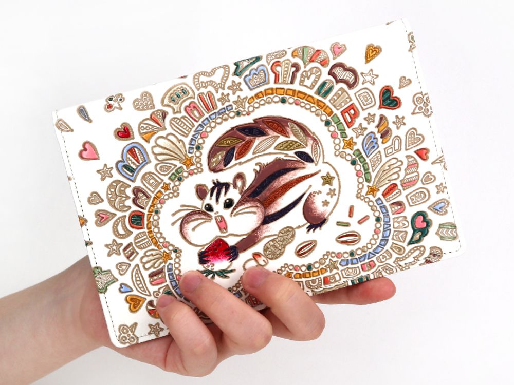 Foodie Squirrel Passport Case