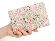 CHIRIMEN Fabric (Pink) Passport Case