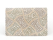 CHIRIMEN Fabric (Green) Passport Case