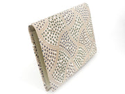 CHIRIMEN Fabric (Green) Passport Case