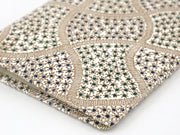 CHIRIMEN Fabric (Green) Passport Case