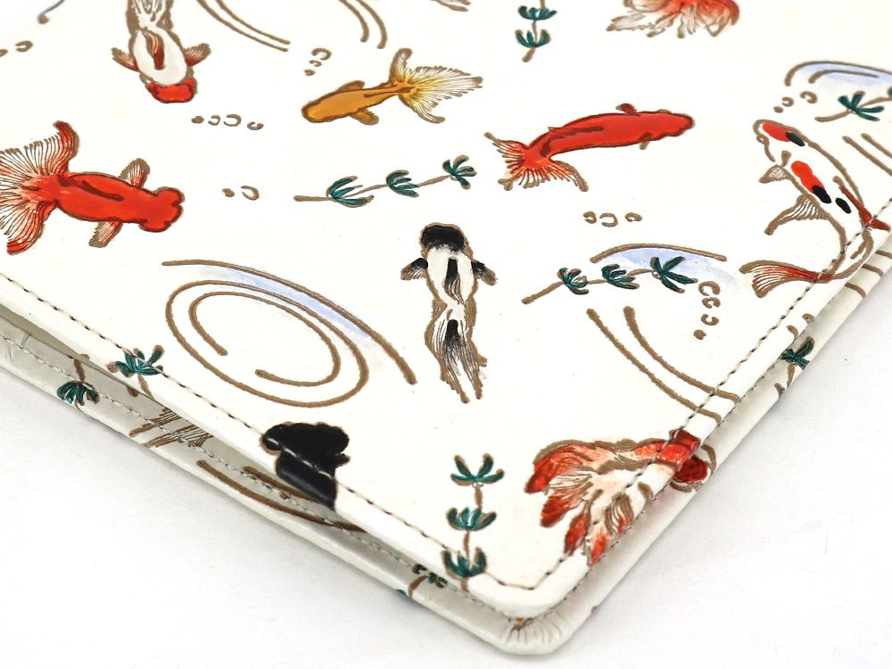 Gold Fishes Passport Case