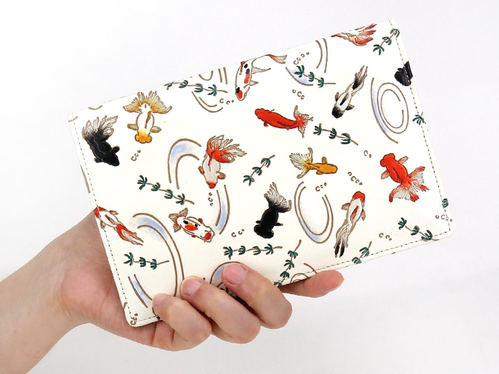 Gold Fishes Passport Case