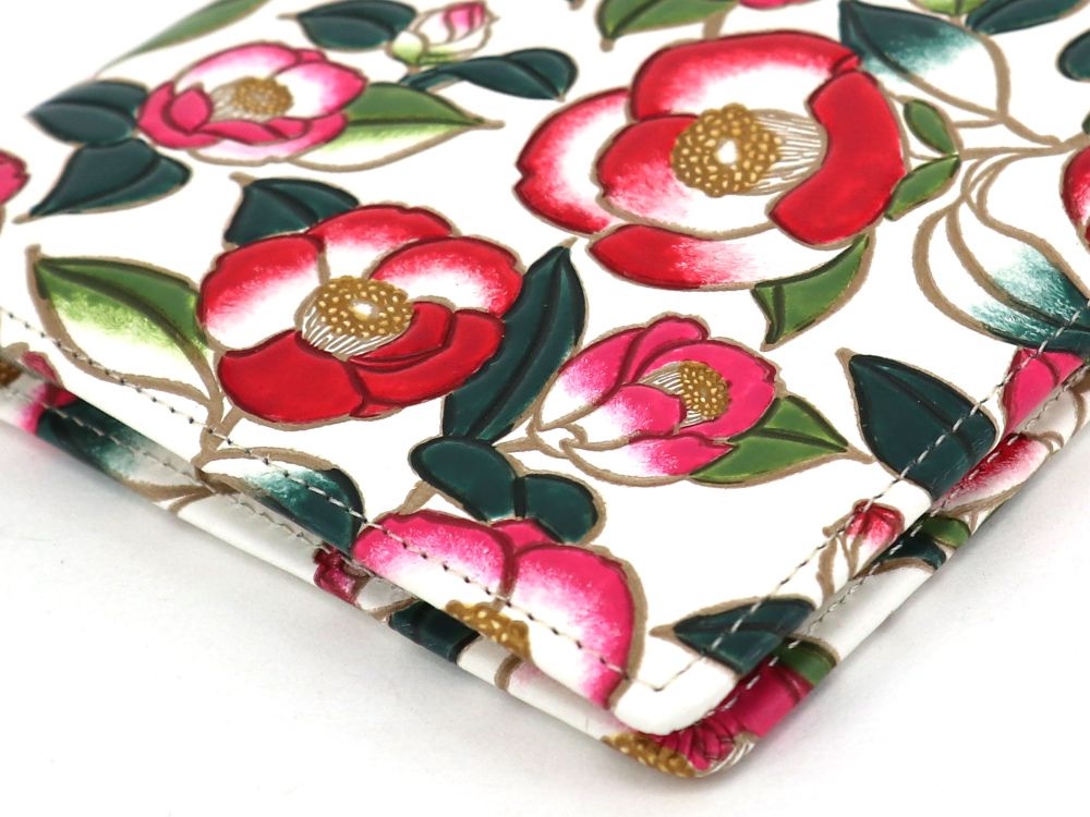 Camellia Passport Case
