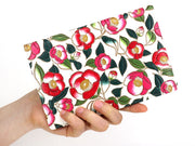 Camellia Passport Case