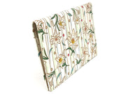 White Lilies Passport Case