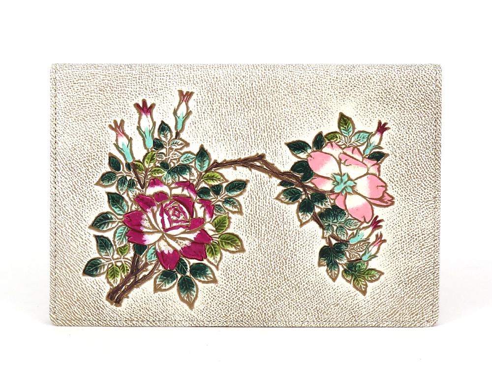 Roses Passport Case