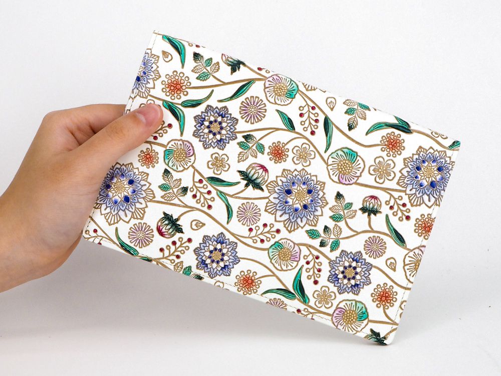 Dahlia (Cobalt Blue) Passport Case