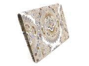 Antique Lace (Blue) Passport Case