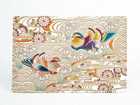 OSHIDORI - Mandarin Ducks Passport Case