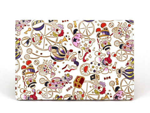 Pierrot (Purple) Passport Case