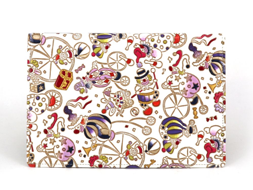 Pierrot (Purple) Passport Case