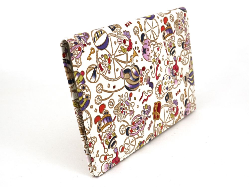 Pierrot (Purple) Passport Case