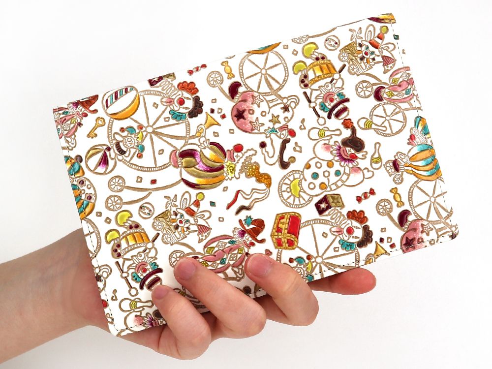 Pierrot (Yellow) Passport Case