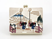 NIHONBASHI Small GAMAGUCHI Trifold Wallet