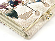 NIHONBASHI Small GAMAGUCHI Trifold Wallet