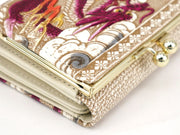 Dragon (Wine) Small GAMAGUCHI Trifold Wallet