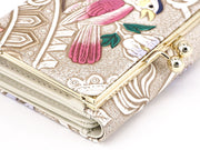 Pink Parrot Small GAMAGUCHI Trifold Wallet