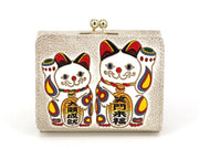 MANEKINEKO - Lucky Cat Small GAMAGUCHI Trifold Wallet