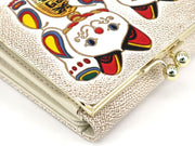 MANEKINEKO - Lucky Cat Small GAMAGUCHI Trifold Wallet