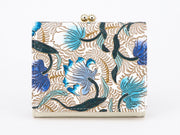 North Garden (Turquoise) Small GAMAGUCHI Trifold Wallet
