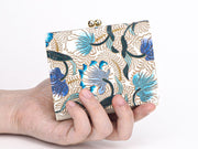 North Garden (Turquoise) Small GAMAGUCHI Trifold Wallet