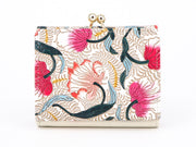 North Garden (Coral) Small GAMAGUCHI Trifold Wallet