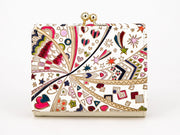 Glossy Hearts Small GAMAGUCHI Trifold Wallet