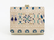 Apollo (Blue) Small GAMAGUCHI Trifold Wallet
