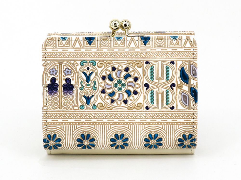 Apollo (Blue) Small GAMAGUCHI Trifold Wallet